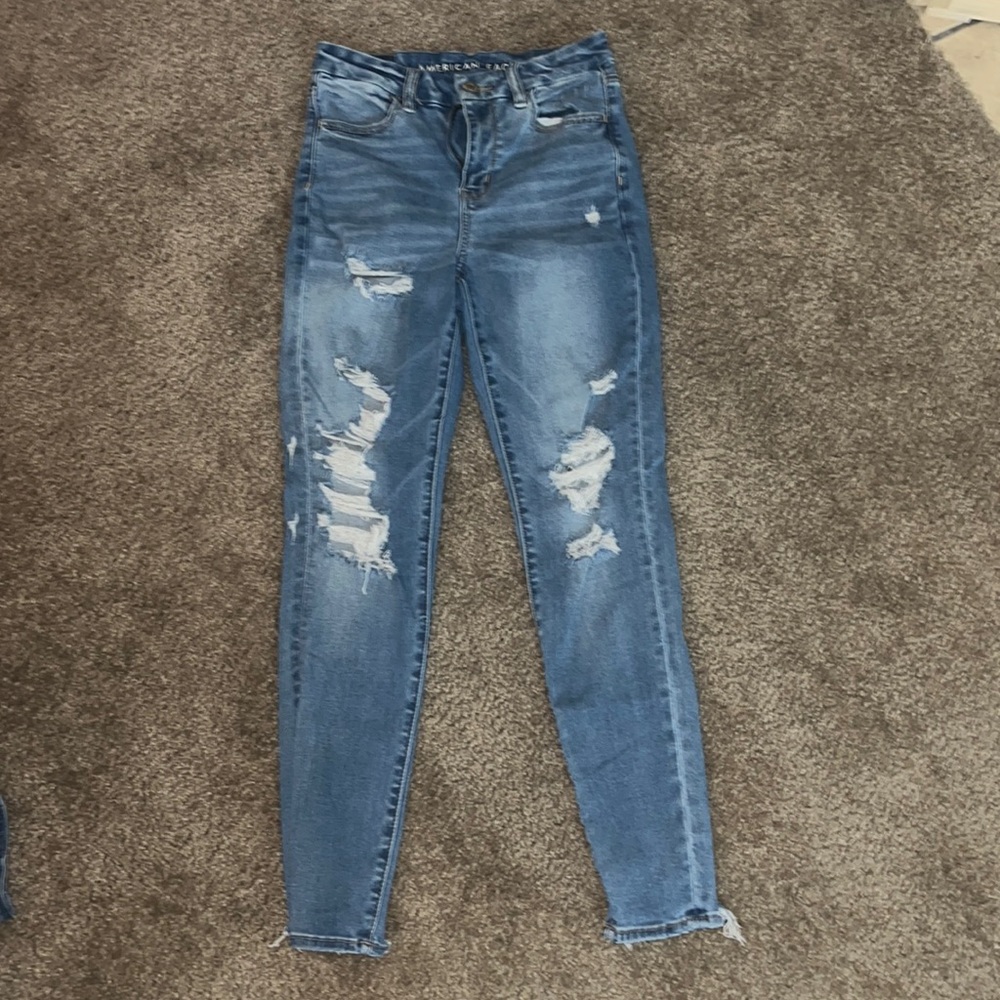 AE curvy hi-rise Jegging